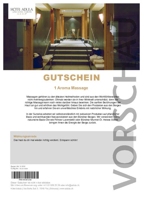 1x Signature Sports Massage