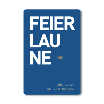Gutscheinkarterl Feierlaune