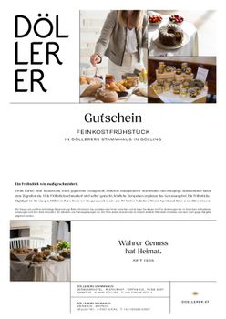 Döllerers Feinkost-Frühstück