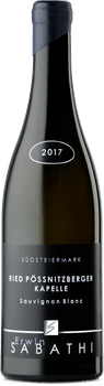 Sauvignon Blanc Ried Pössnitzberger Kapelle Große-STK-Lage Südsteiermark DAC 2017