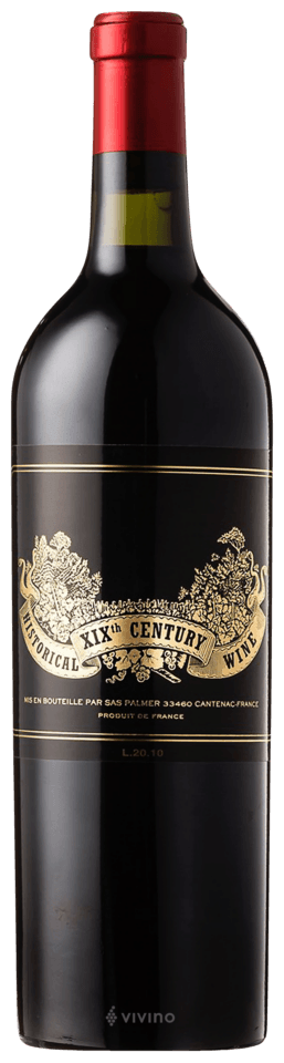 Château Palmer Historical XIXth Century Wine Blend L.20.13