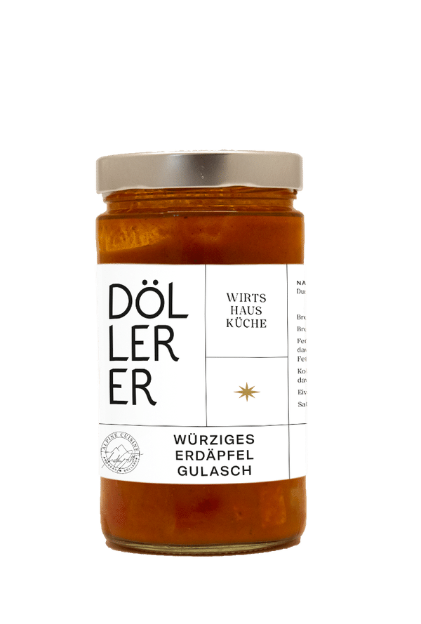 Würziges Erdäpfelgulasch, 580 ml - Döllerer Weinhaus Würziges Erdäpfelgulasch, 580 ml - Döllerer Weinhaus