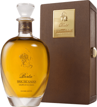 Grappa Bric del Gaian in Holzkiste