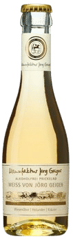Alkoholfrei prickelnd WEISS von Jörg Geiger