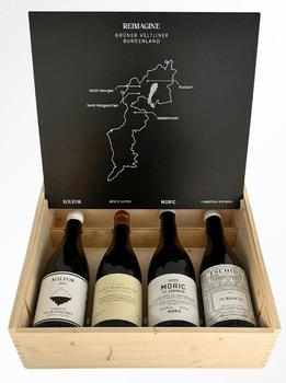 Reimagine Grüner Veltliner Burgenland in der Holzkiste
