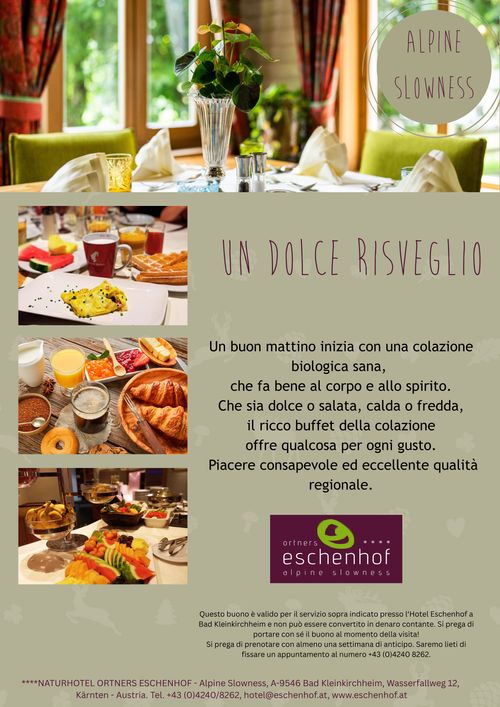 Buono colazione per 2 persone