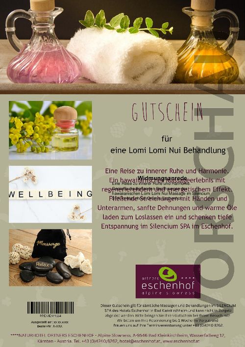 Lomi Lomi Nui Behandlung