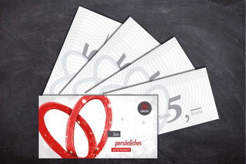 50 EUR Voucher booklet