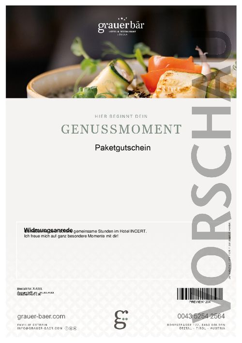 25€ Gutschein