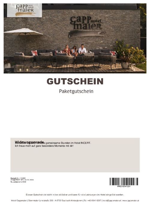 Frühstück für 2 Personen