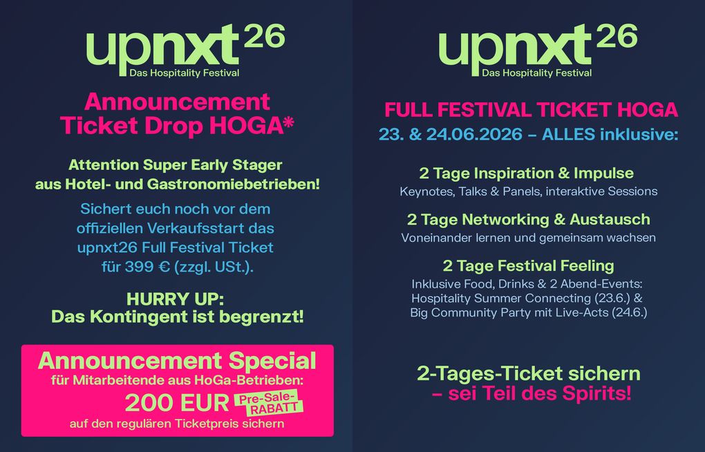 Vorschaubild: Presale-Ticket HOGA