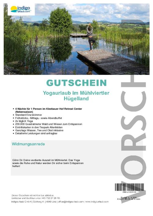 Yogatag am Kleebauer Hof