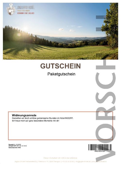 Paketgutschein 