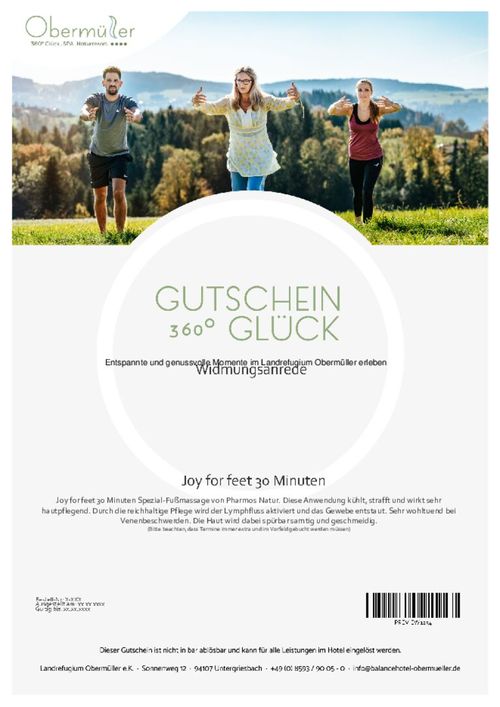 Joy for feet 30 Minuten