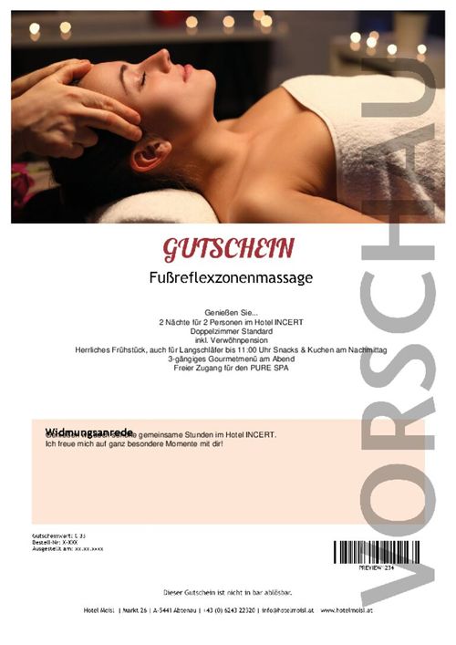 Fußreflexzonenmassage