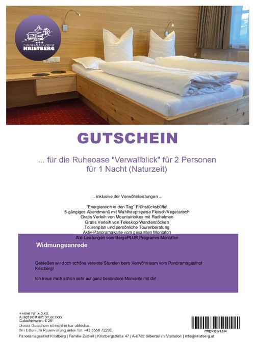 ... für die Ruheoase 