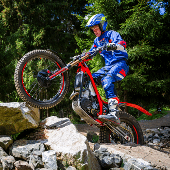 GASGAS Trial Bike Experience mit gestelltem Trial Bike