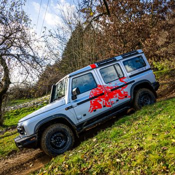 Offroad Training im INEOS Grenadier