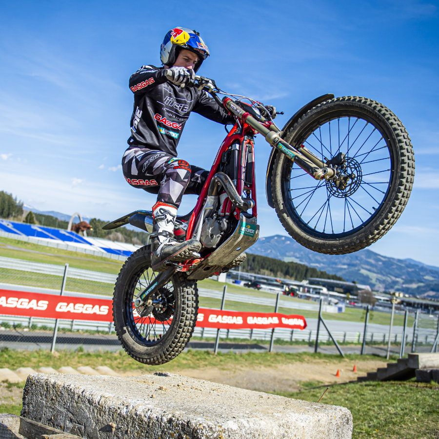 Go with your Pro Trial mit gestelltem GASGAS Trial Bike
