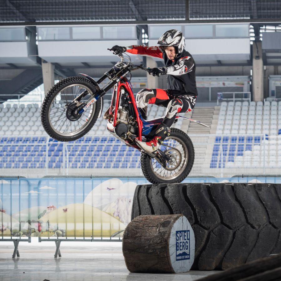 Trial Bike Freies Fahren Indoor mit eigenem Trial Bike