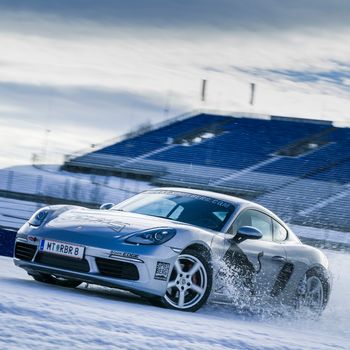Porsche 718 Cayman S Winter Training