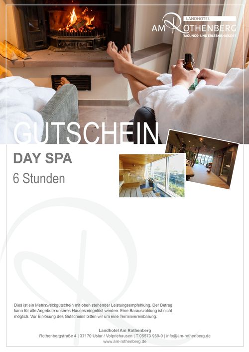 Day Spa - 6 Stunden