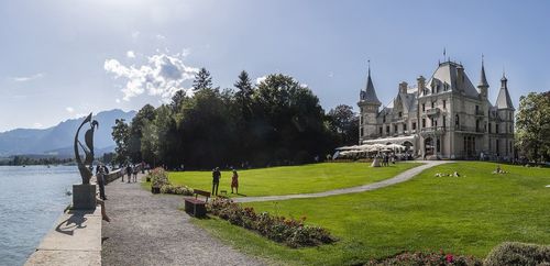 Das Schloss-Schadau-Erlebnis Parksicht