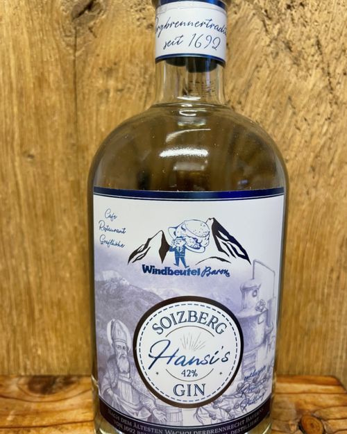 Hansis Soizberg Gin 0,5 l Flasche
